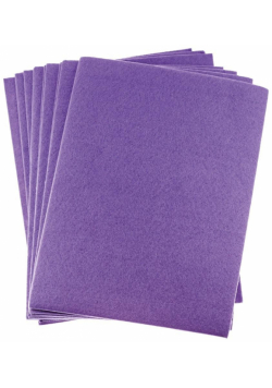 Filc A4 fioletowy 2mm 10szt