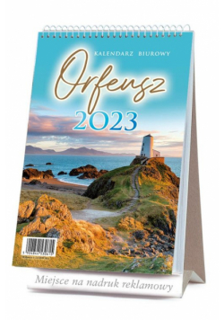 Kalendarz 2023 biurkowy pionowy Orfeusz