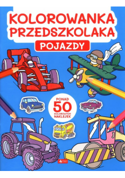 Kolorowanka przedszkolaka Pojazdy