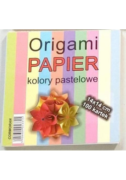 Origami papier 14x14cm pastele