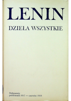 Lenin Dzieła Wszystkie Tom 26