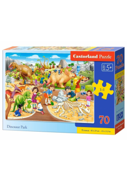 Puzzle 70 Dinosaur Park CASTOR