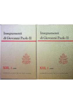 Insegnamenti di Giovanni Paolo II tom XIII część 1 i 2 1990