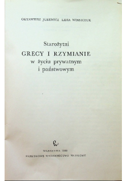 Starożytni Grecy i Rzymianie