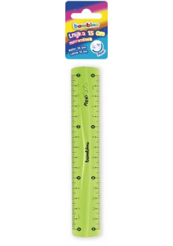 Linijka flexi 15cm BAMBINO