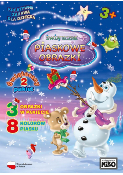 Piaskowe obrazki pakiet świąteczny 2