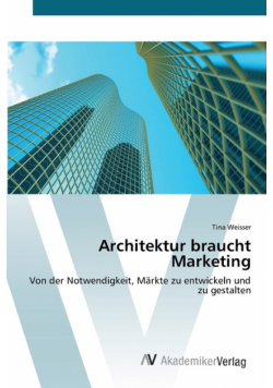 Architektur braucht Marketing