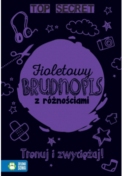 Brudnopis z różnościami Fioletowy