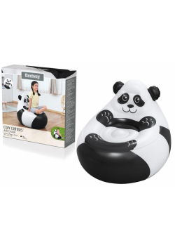 Dmuchany fotel panda 72x72x64cm