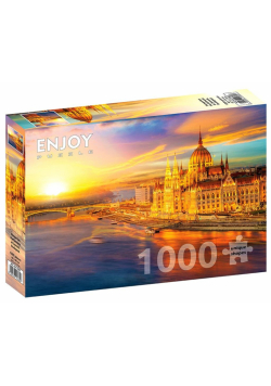 Puzzle 1000 Budynek parlamentu/Budapeszt/Węgry