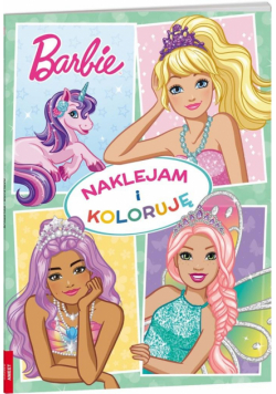 Barbie. Naklejam i Koloruję