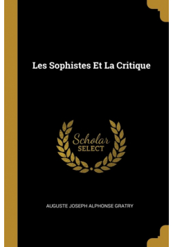 Les Sophistes Et La Critique