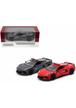 Corvette policja/straż 1:36 MIX