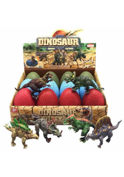 Dinozaur do składania w jajku MIX
