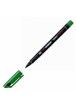 Foliopis OHP zielony M (10szt) STABILO