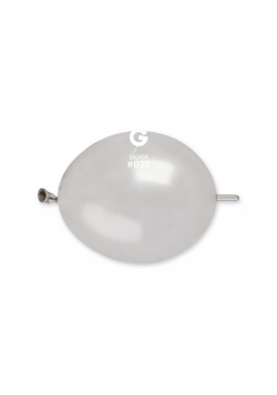 Balony metaliczne srebrne do girland 100szt