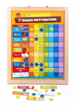 Zabawka drewniana - Tablica Motywacyjna TREFL