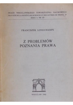 Z problemów poznania prawa