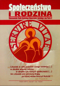 Społeczeństwo i rodzina numer 26