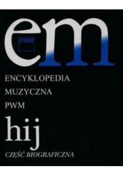 Encyklopedia muzyczna PWM hij