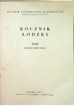 Rocznik Łódzki XVIII