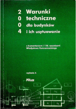 Warunki techniczne dla budynków i ich usytuowanie