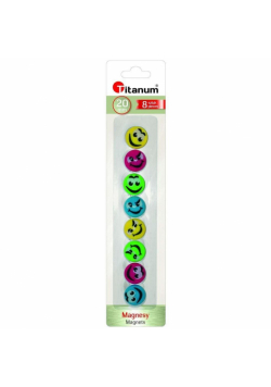 Magnesy do tablic emotikony mix