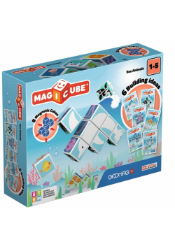Geomag Magicube Sea Animals + Cards 11 el.