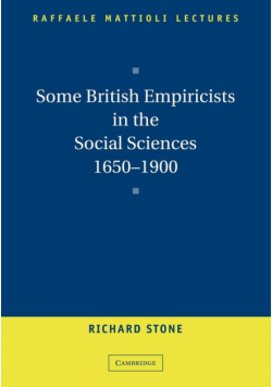 Some British Empiricists in the Social Sciences, 1650 1900