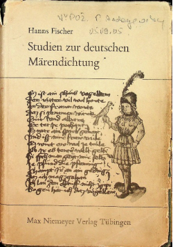 Studien zur deutschen Marendichtung