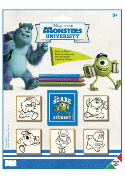 Pieczątki Monsters Uniwersity