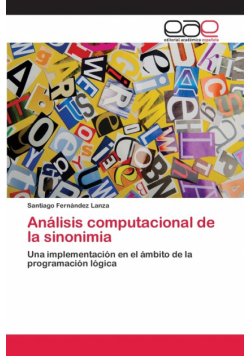 Análisis computacional de la sinonimia