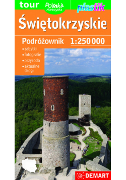 Świętokrzyskie-mapa turystyczna plastik