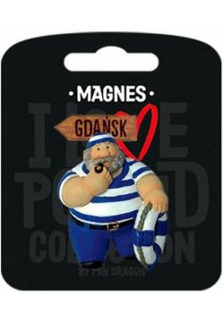 Magnes I love Poland Gdańsk ILP-MAG-E-GD-37