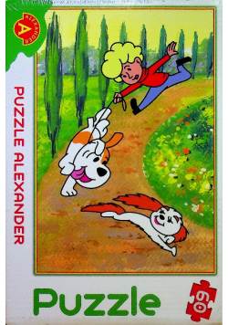 Puzzle Reksio spacer NOWE