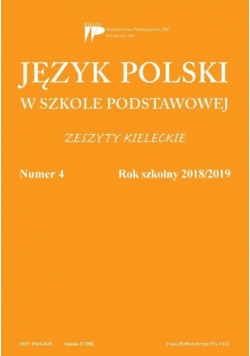 Język polski w szkole podstawowej nr 4 2018/2019