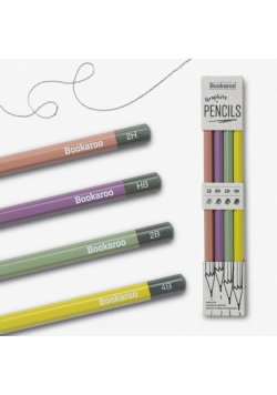 Bookaroo Ołówki - Pastelowe (4szt)