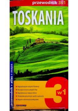Toskania 3w1 przewodnik atlas  mapa