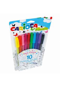 Długopisy Fiorella 10 kolorów CARIOCA