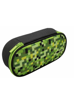 Piórnik saszetka Pixi green owalny HAPPY COLOR