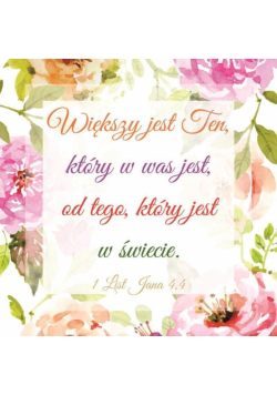 Podstawka korkowa - Większy jest Ten