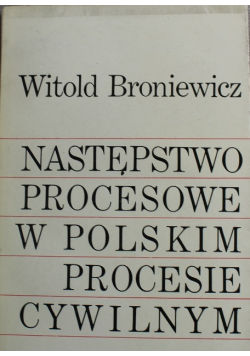 Następstwo procesowe w Polskim procesie