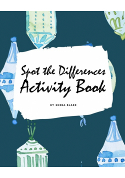 Spot the Differences Christmas Activity Book for Children (8x10 Coloring Book / Activity Book)