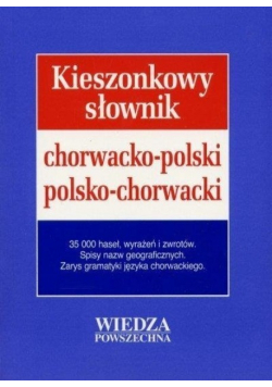 Kieszonkowy słownik chorwacko polski