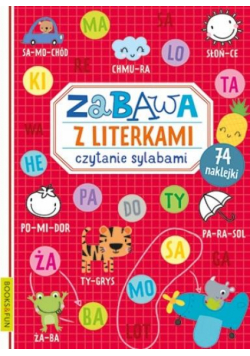 Zabawa z literkami. Czytanie sylabami