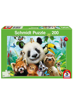 Puzzle 200 Wesołe zwierzaki G3