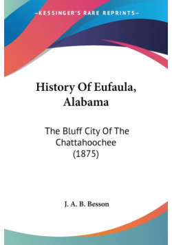 History Of Eufaula, Alabama