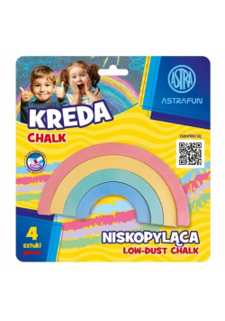 Kreda Tęcza Fun 4 kolory ASTRA