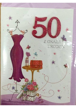 Karnet urodziny B6 Premium 67 + koperta