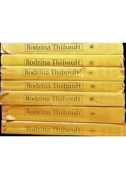 Rodzina Thibault Tom 1 do 7